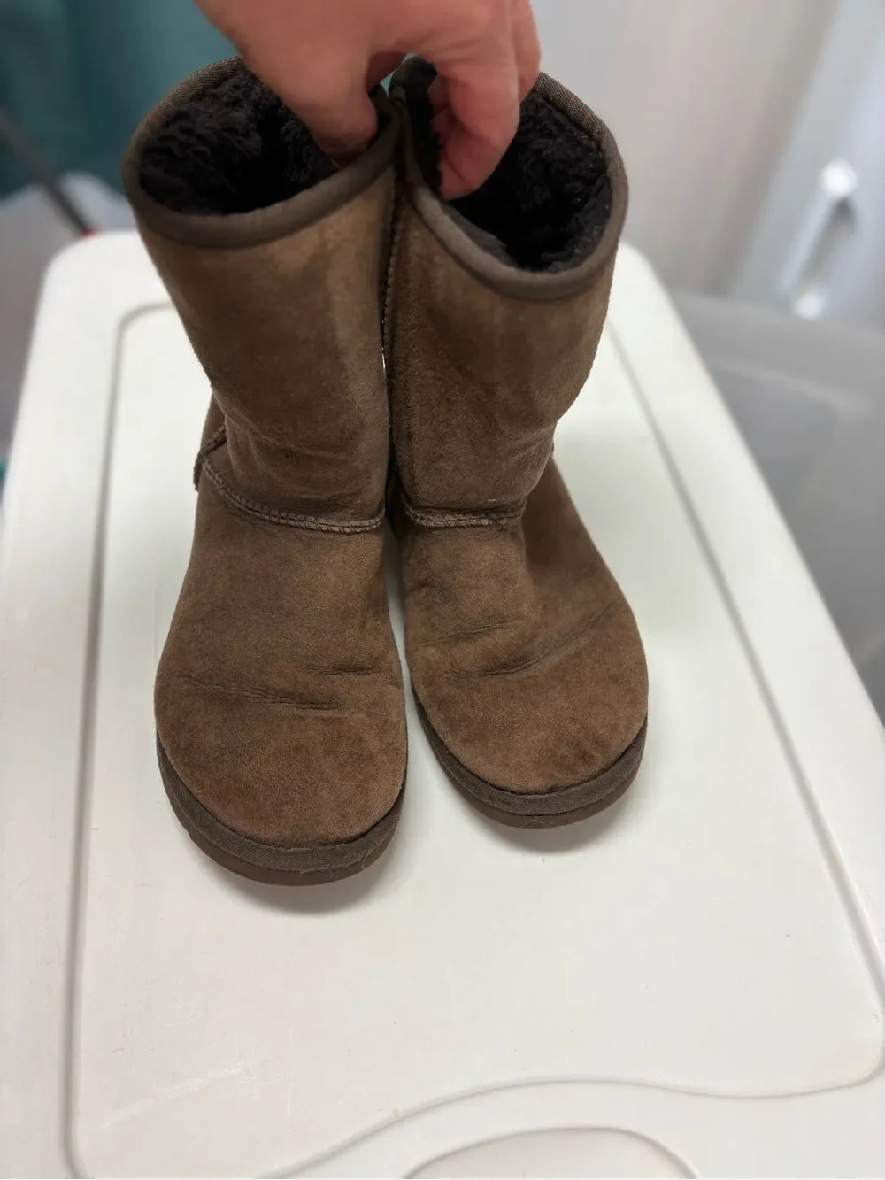 UGG Classic Short Booties Dark Brown Size 5